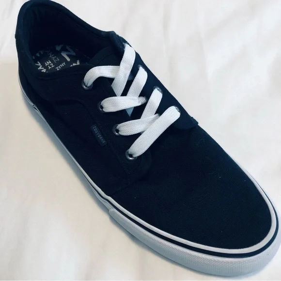 Zoo York Sneaker Mens 12 Black Skateboarder Lace Up Casual Comfort Runner LowTop - Picture 9 of 15